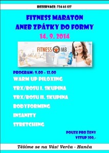 Fitness maraton pro ženy Fitness maraton pro ženy