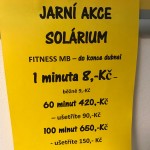 Jarní akce solárium