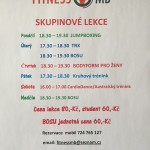 Skupinové lekce po velikonocích
