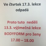 Mimořádný Bodyform