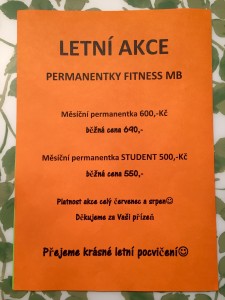Akčni cena na letní permanentky Akčni cena na letní permanentky